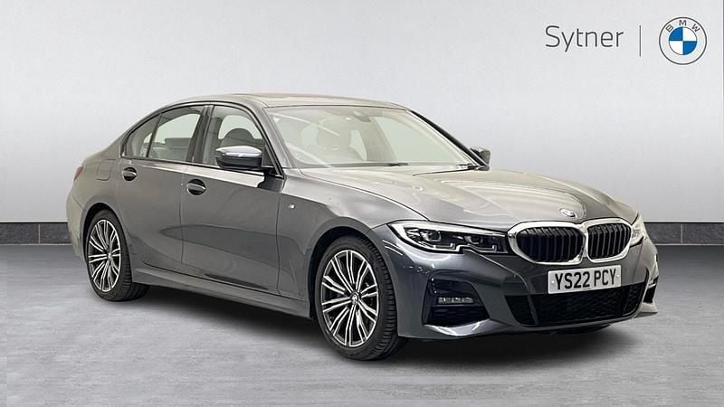 Grey Used 2022 BMW 330 M Sport | £29,000 (Good price) - Image 1/4