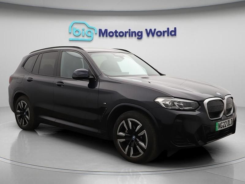 Black Used 2022 BMW iX3 M Sport SUV | £27,200 (Super price) - Image 1/4