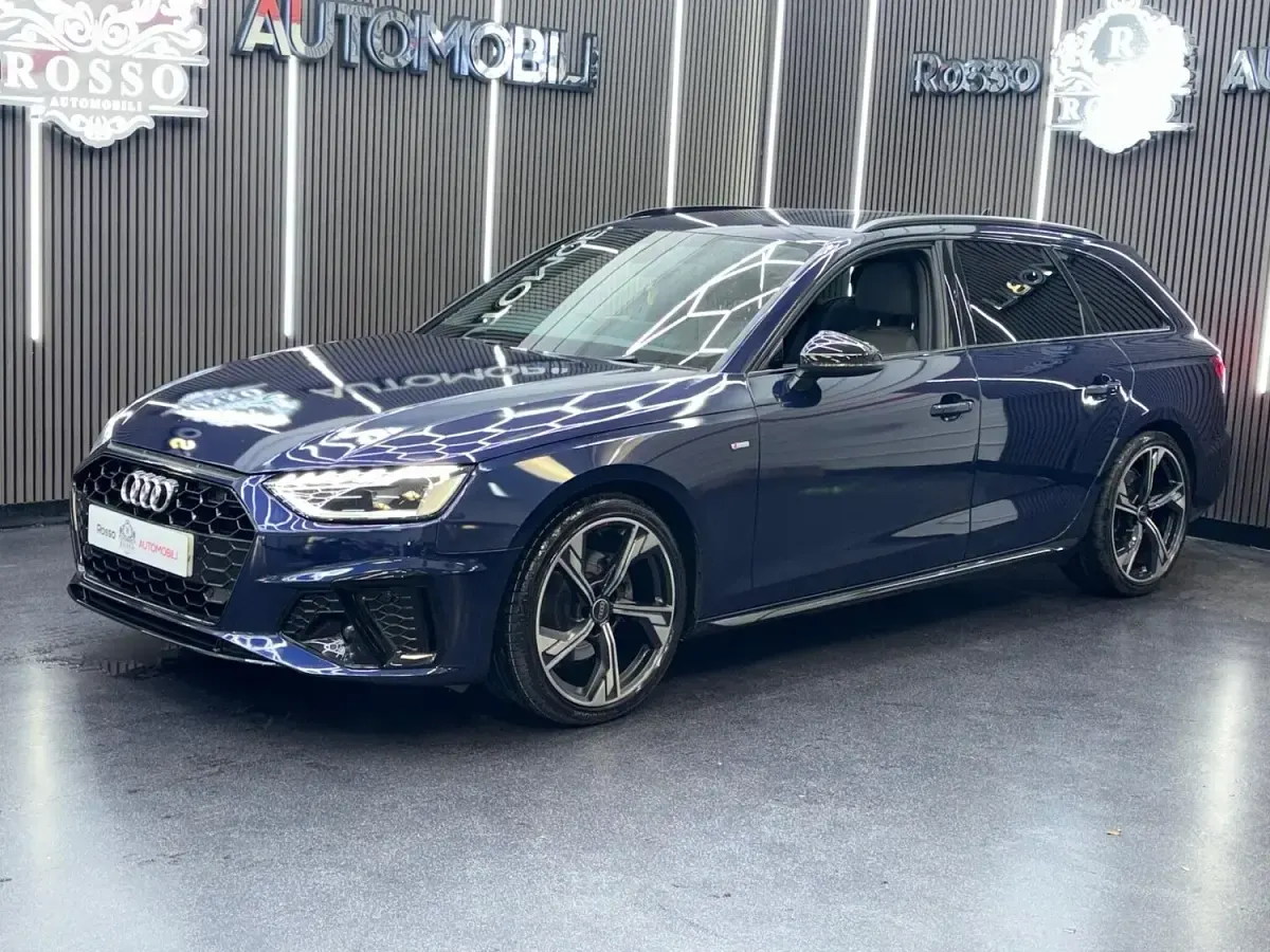 Used Audi A4 Black Edition 2024 Blue Estate