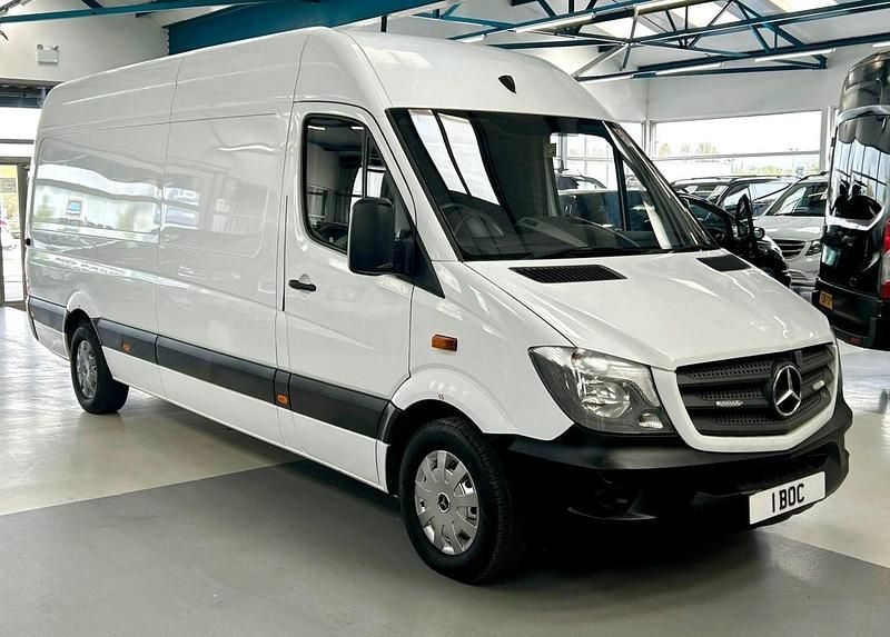 Begagnad Mercedes Sprinter 2016 Vit Van
