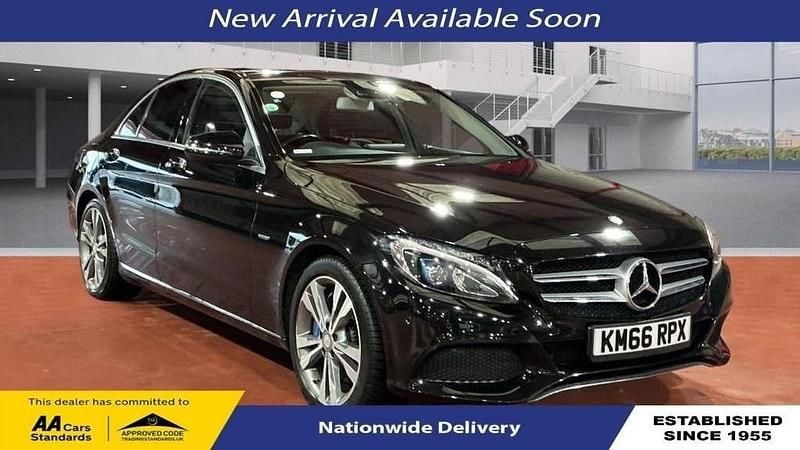 Used Mercedes C350e Premium Plus 2016 Black Sedan