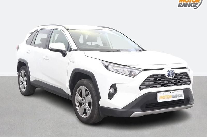 Begagnad Toyota RAV4 Hybrid Design 2020 Vit SUV