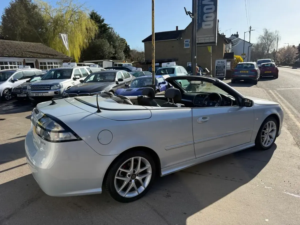 Used Saab 9-3 Cabriolet Vector 2009 Silver Cabriolet