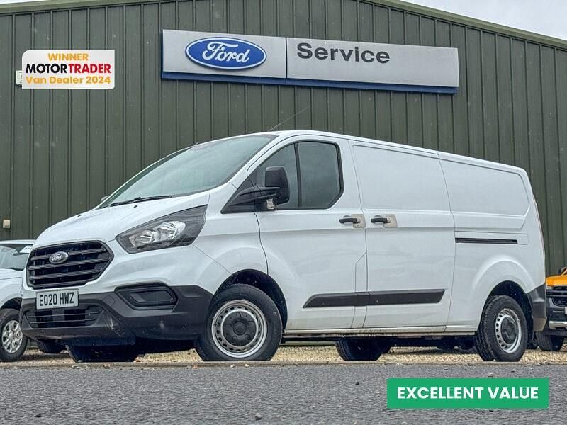 Used Ford Transit Custom 105 HP (77 kW) 2020 White Van