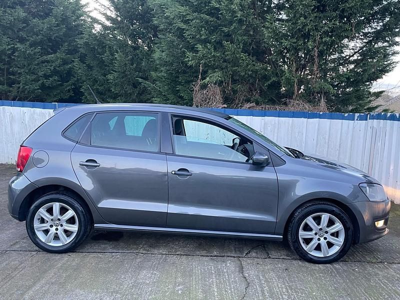 Used VW Polo Match 75 HP (55 kW) 2012 Grey Hatchback