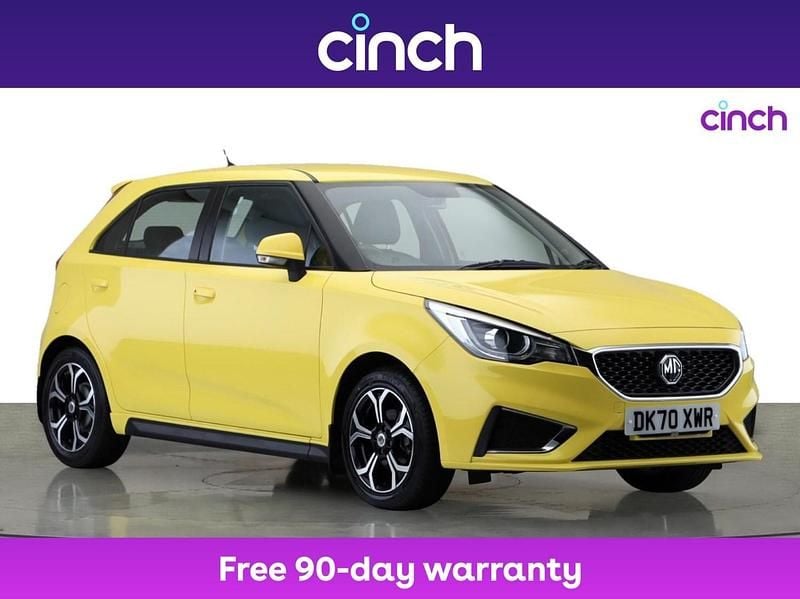 Yellow Used 2020 MG MG3 Exclusive Hatchback | £8,649 (Fair price) - Image 1/3