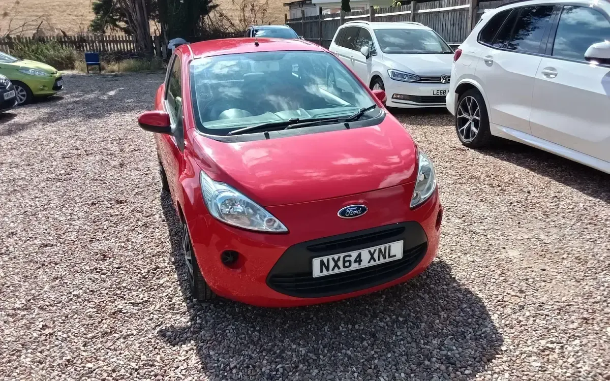 Used Ford Ka S 69 HP (50 kW) 2015 Red Hatchback