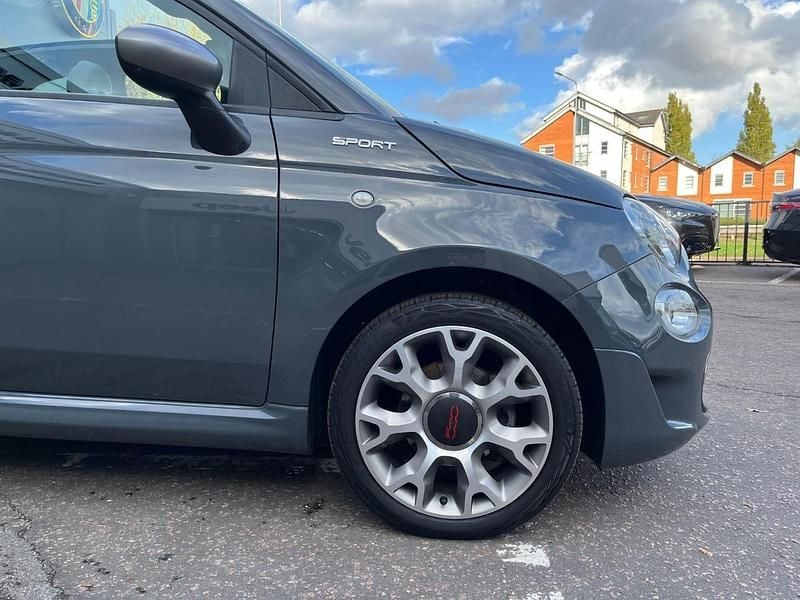 Used Fiat 500C Sport 70 HP (51 kW) 2021 Grey Cabriolet
