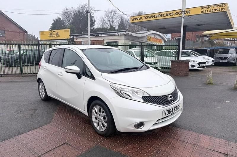 Used Nissan Note Acenta Premium 90 HP (66 kW) 2014 White Hatchback