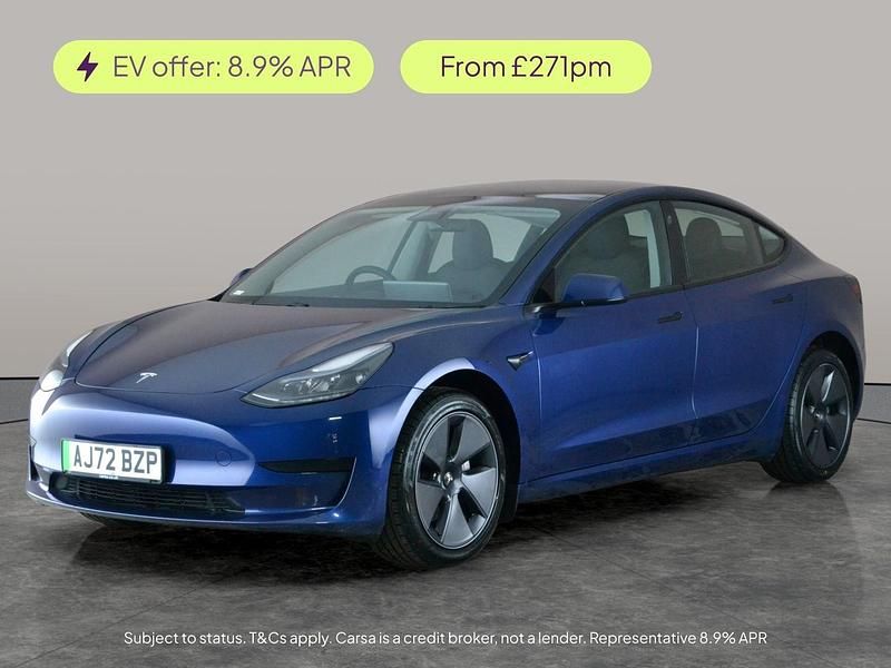 Used Tesla Model 3 RWD 208 kW (283 HP) 2022 Blue Sedan