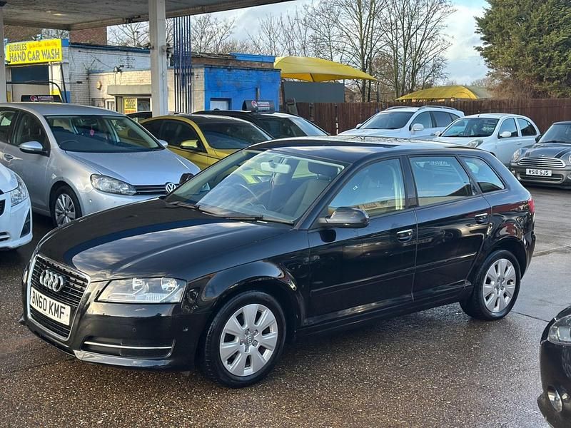 Used Audi A3 2010 Black Hatchback