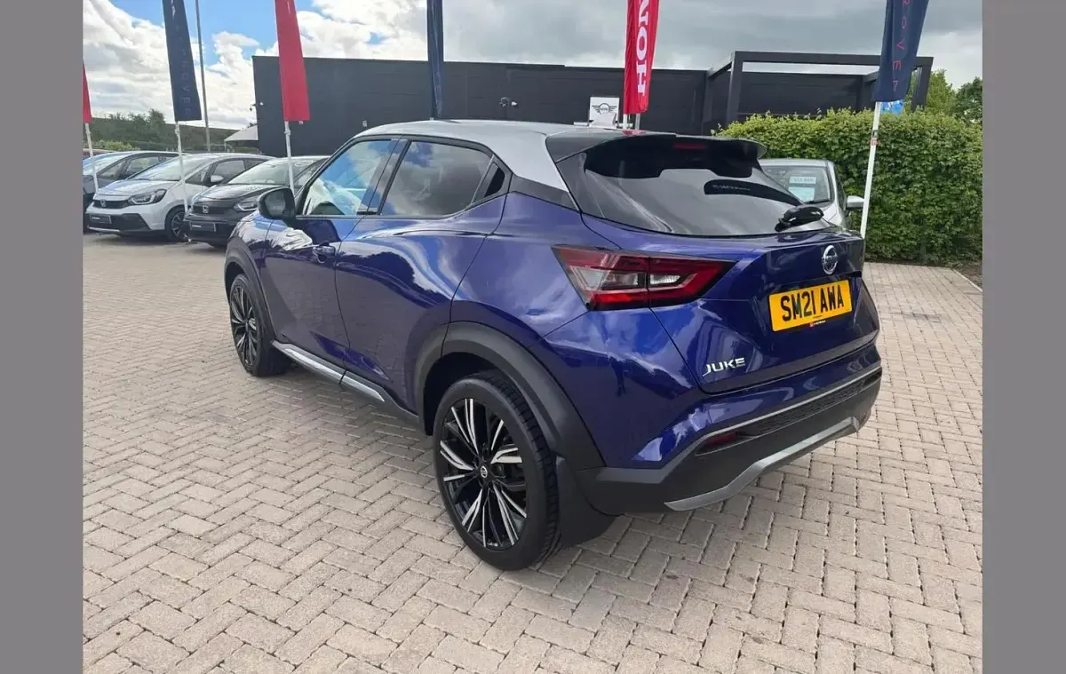 Used Nissan Juke Tekna+ 114 HP (83 kW) 2021 Blue SUV