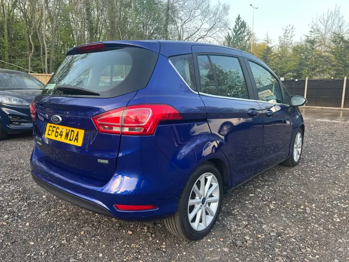 Gebraucht Ford B-MAX Titanium 125 PS (91 kW) 2015 Blau Van / Kleinbus