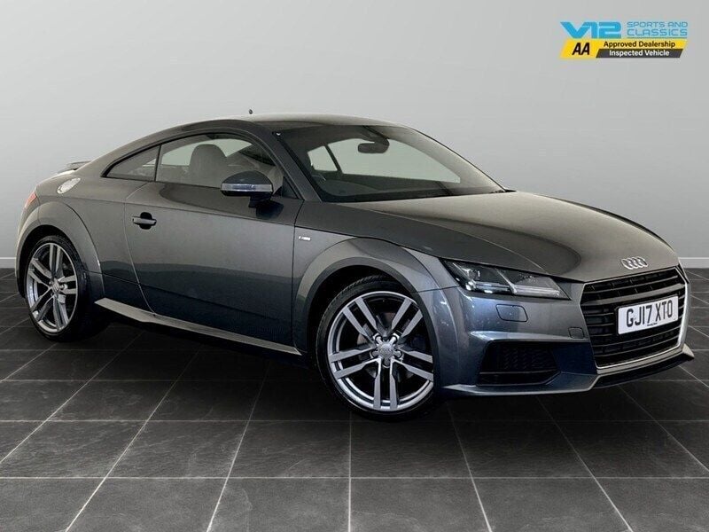 Grey Used 2017 Audi TT S-Line Coupe | £9,195 (Fair price) - Image 1/2