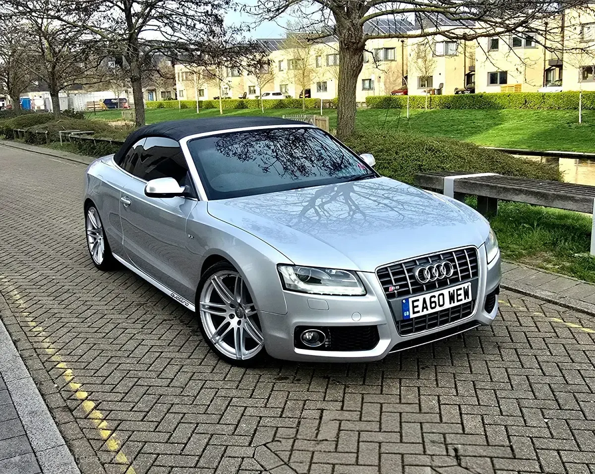 Used Audi A5 Cabriolet Comfort 2010 Silver Cabriolet