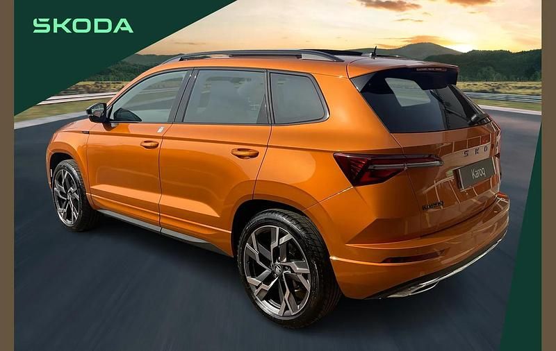 New Skoda Karoq SportLine 190 HP (139 kW) 2025 Orange SUV