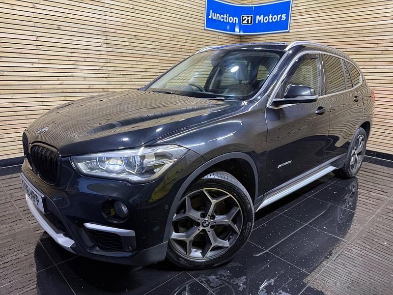 Black Used 2016 BMW X1 xLine SUV | £8,690 (Fair price) - Image 1/4
