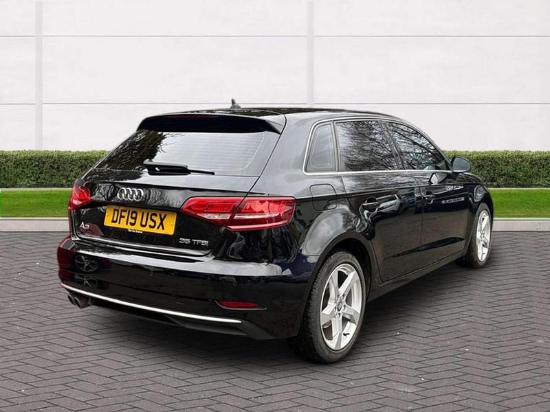 Begagnad Audi A3 Sport 2019 Svart Sedan