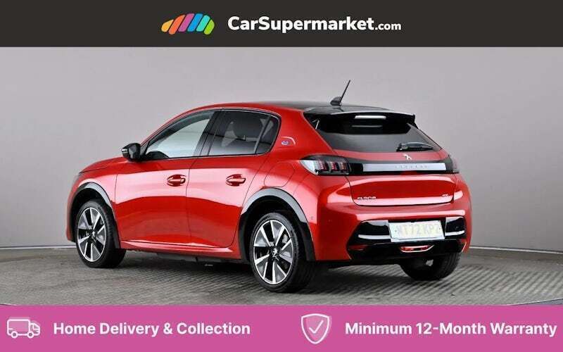 Used Peugeot e-208 GTi 100 kW (136 HP) 2022 Red Hatchback