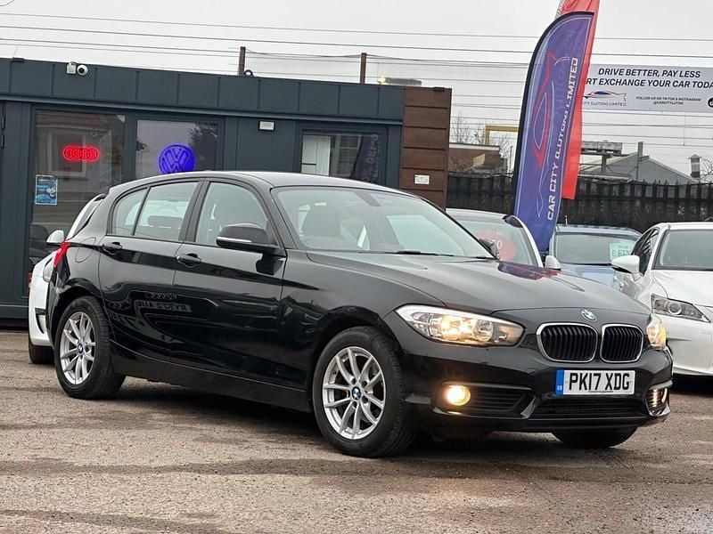 Used BMW 118 Impressive 2017 Black Hatchback