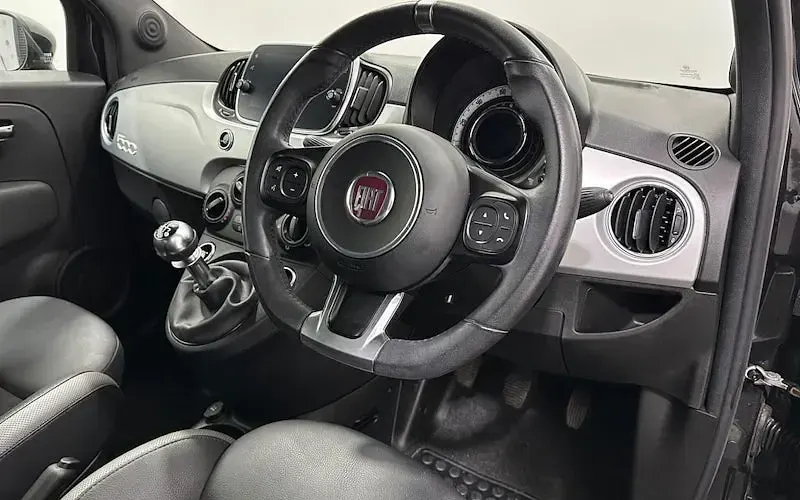 Used Fiat 500C 69 HP (50 kW) 2022 Black Cabriolet