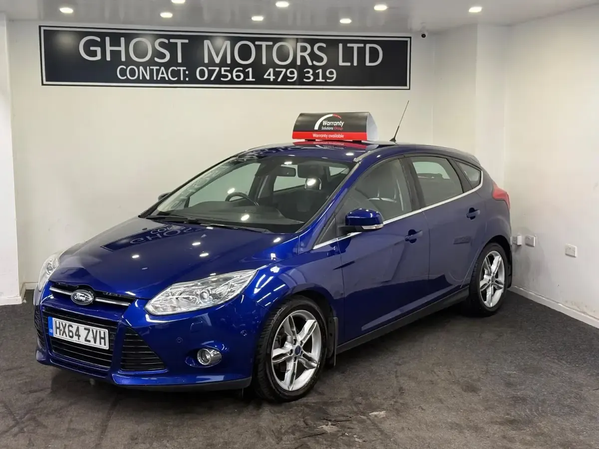 Used Ford Focus Titanium X 125 HP (91 kW) 2014 Blue Hatchback