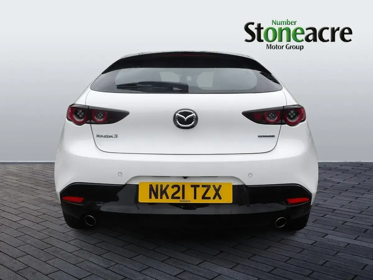 Used Mazda 3 2021 White Hatchback