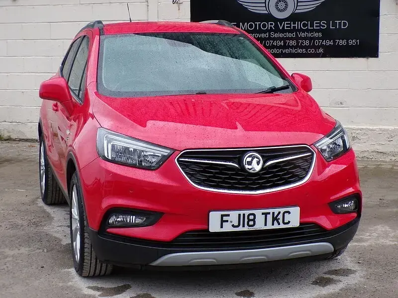 Used Vauxhall Mokka X Elite 140 HP (102 kW) 2018 Red SUV