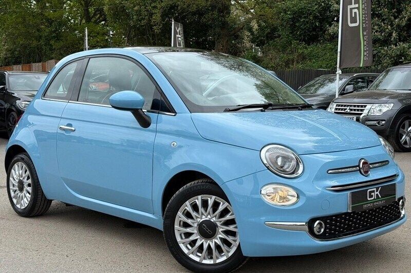 Blue Used 2015 Fiat 500 Lounge Hatchback | £9,995 (A bit pricey) - Image 1/1