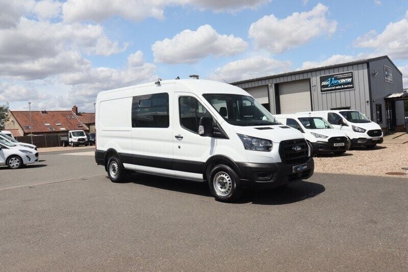 Used Ford Transit 130 HP (95 kW) 2022 White Van