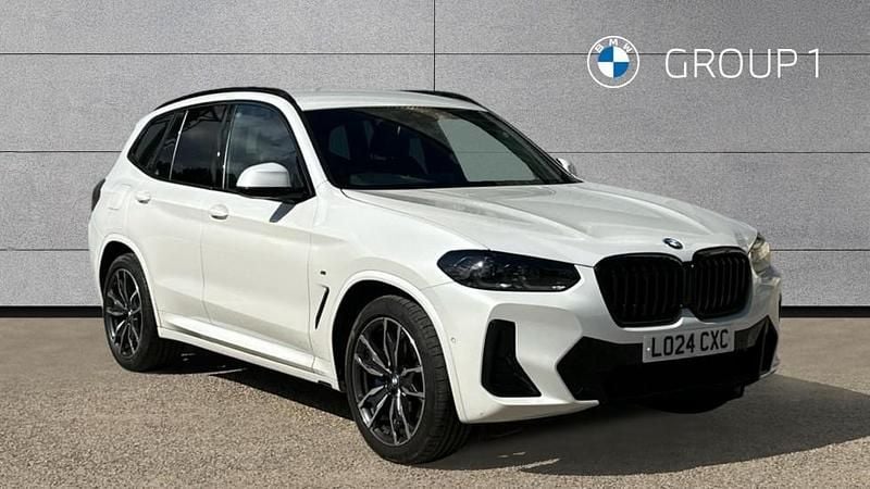 White Used 2024 BMW X3 M Sport SUV | £36,750 (Super price) - Image 1/4