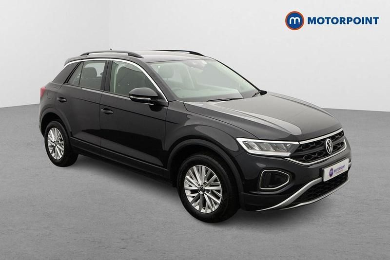 Black Used 2022 VW T-Roc Life SUV | £15,949 (Fair price) - Image 1/4