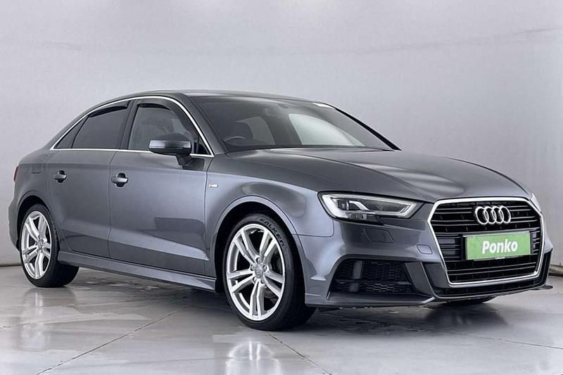 Used Audi A3 S-Line 150 HP (110 kW) 2017 Grey Sedan