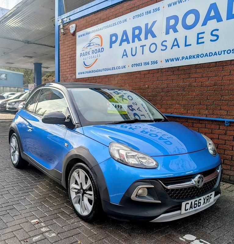 Used Vauxhall Adam Rocks 2017 Blue Hatchback
