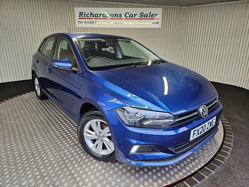 Blue Used 2020 VW Polo SE Hatchback | £10,500 (Fair price) - Image 1/4