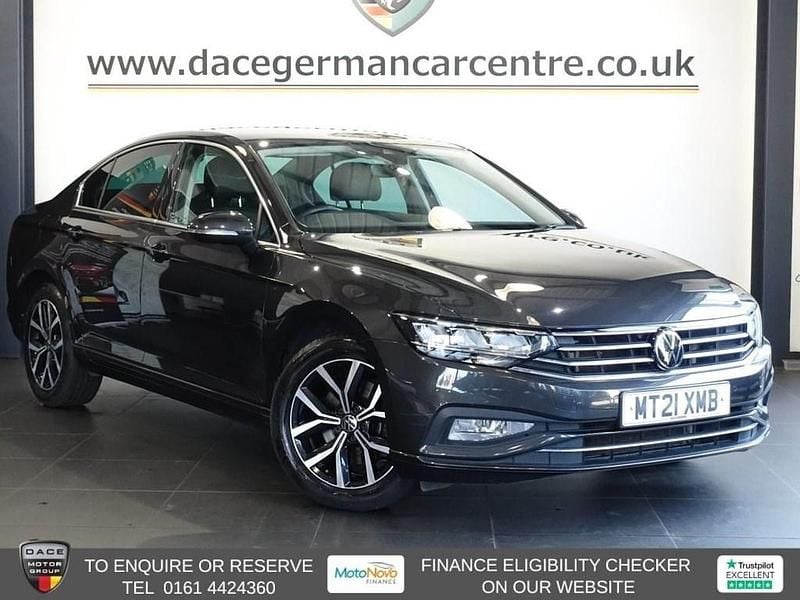 Grey Used 2021 VW Passat SEL Sedan | £13,970 (Good price) - Image 1/4