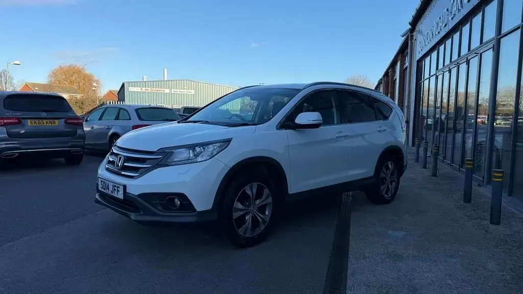 Begagnad Honda CR-V SR 155 HK (114 kW) 2014 Vit SUV