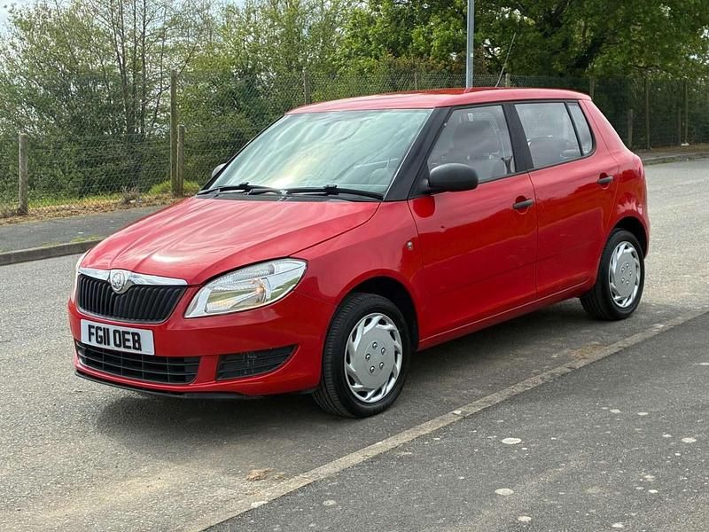 Used Skoda Fabia 2011 Red Hatchback