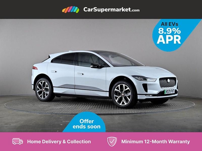 White Used 2022 Jaguar I-Pace SUV | £21,197 (Fair price) - Image 1/3