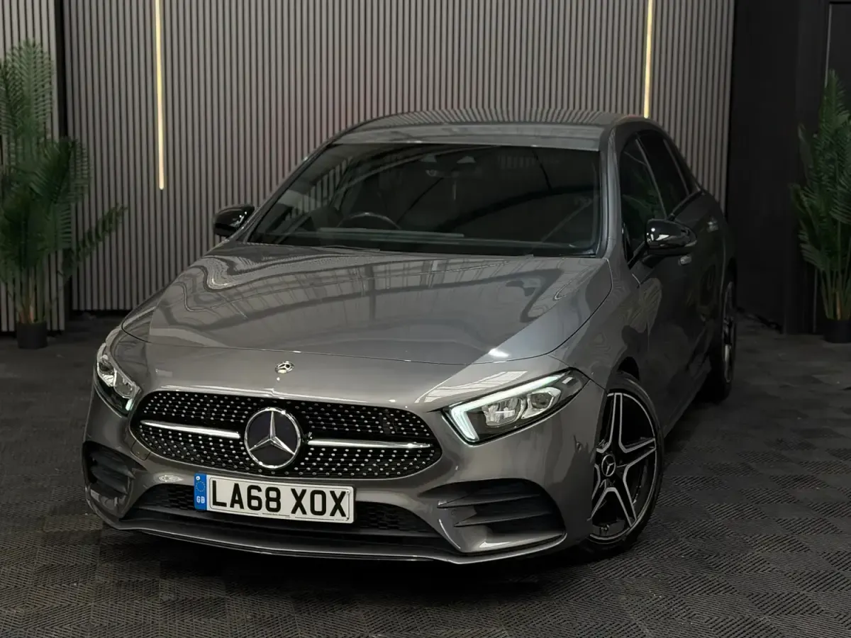 Used Mercedes A250 AMG line 2019 Grey Hatchback