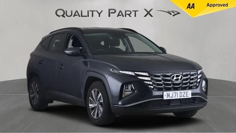Grey Used 2021 Hyundai Tucson SE SUV | £14,598 (Good price) - Image 1/3