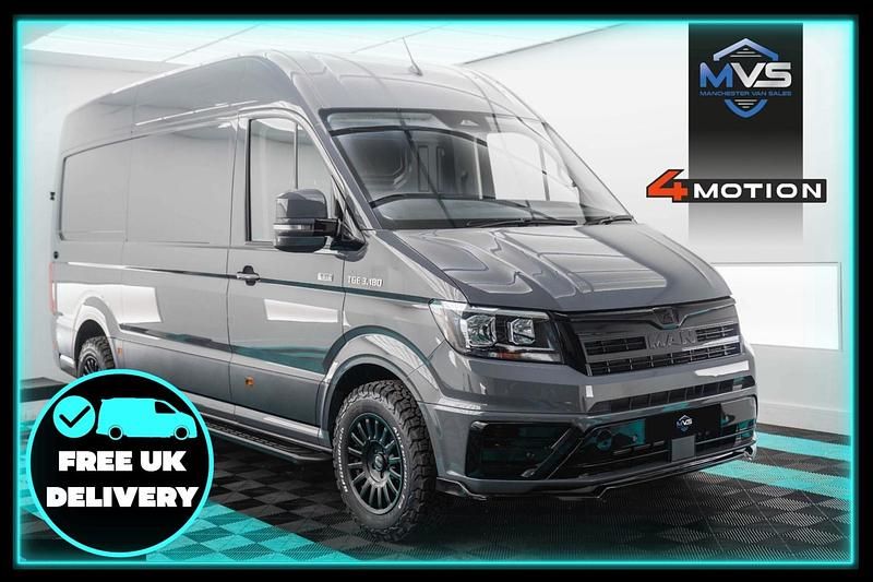 New MAN TGE 180 HP (132 kW) 2025 Grey Van