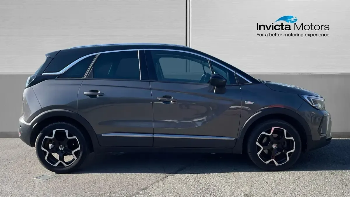 Used Vauxhall Crossland Ultimate 130 HP (95 kW) 2022 Grey SUV