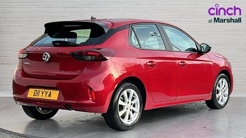 Used Vauxhall Corsa Design Edition 100 HP (73 kW) 2023 Red Hatchback