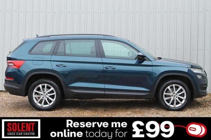 Used Skoda Kodiaq SE 150 HP (110 kW) 2021 Blue SUV