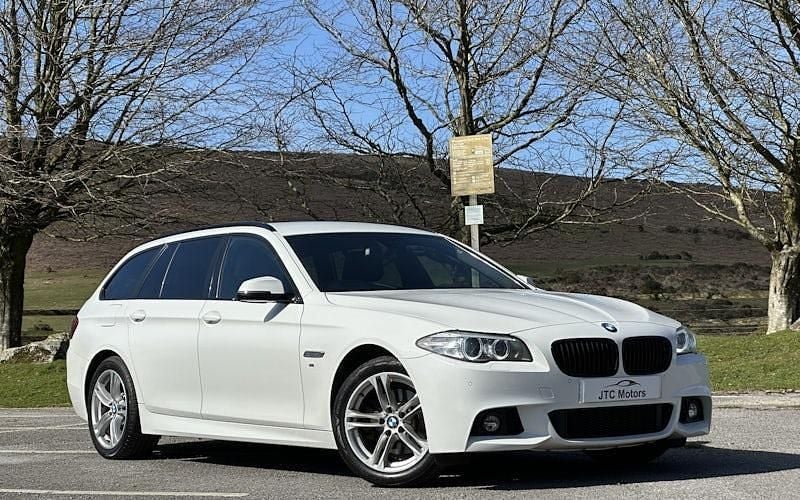 Used BMW 520 M Sport 190 HP (139 kW) 2016 White Estate