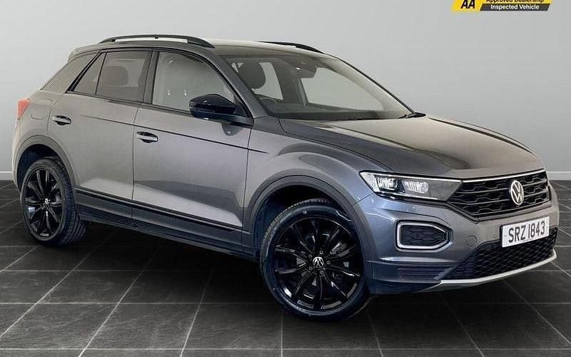 Grey Used 2021 VW T-Roc Black Edition SUV | £13,595 (Good price) - Image 1/2