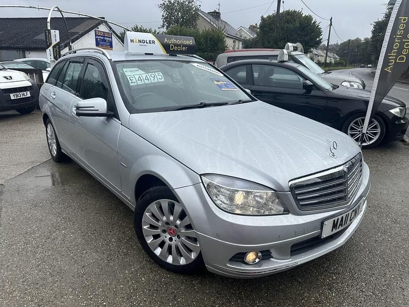 Silver Used 2011 Mercedes C200 Elegance Estate | £4,495 (Fair price) - Image 1/4