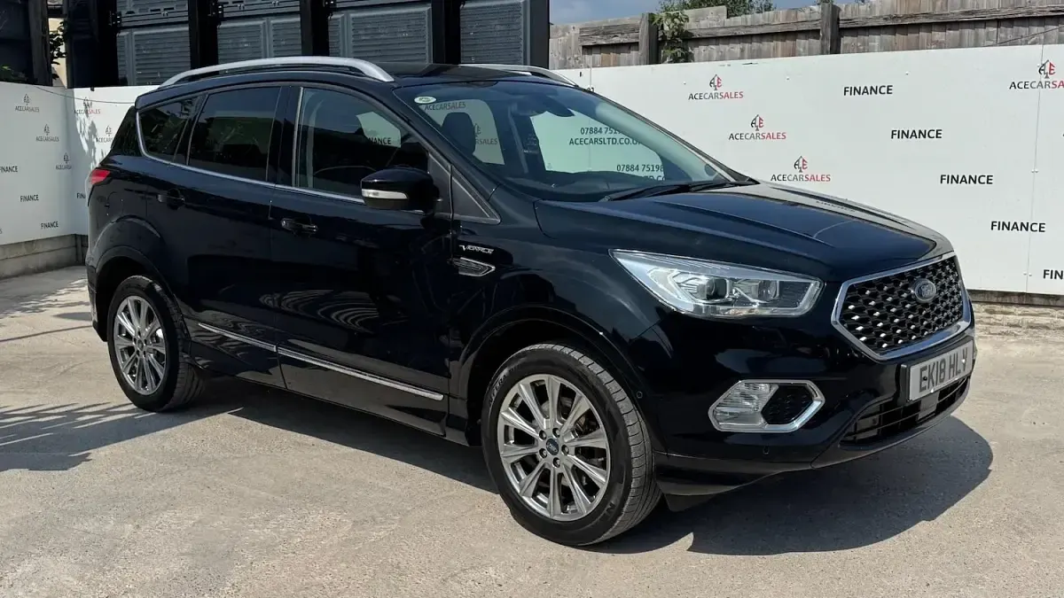 Used Ford Kuga Vignale 182 HP (133 kW) 2018 Black SUV