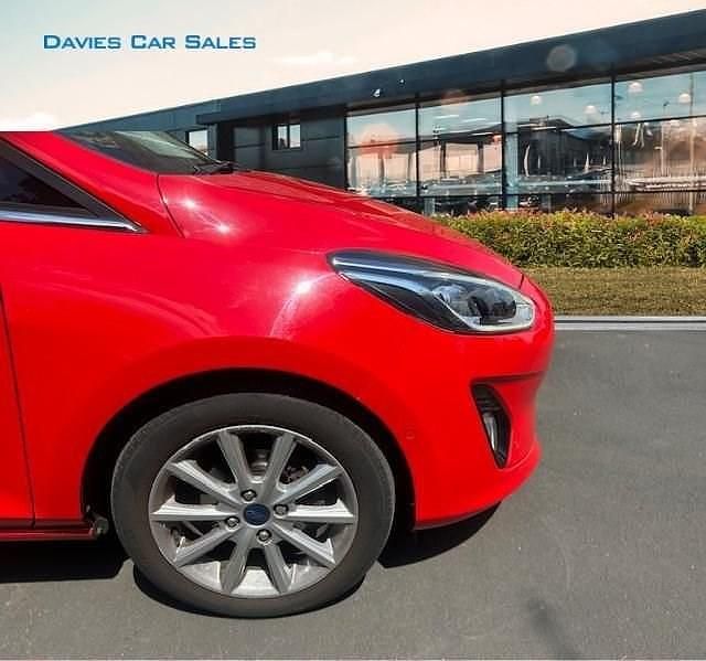 Used Ford Fiesta Titanium X 125 HP (91 kW) 2018 Red Hatchback